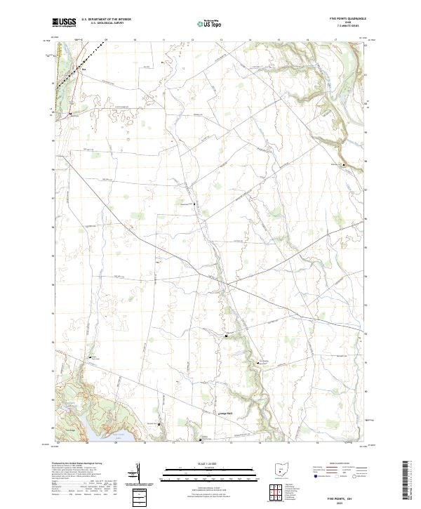 Five Points topographic map thumbnail