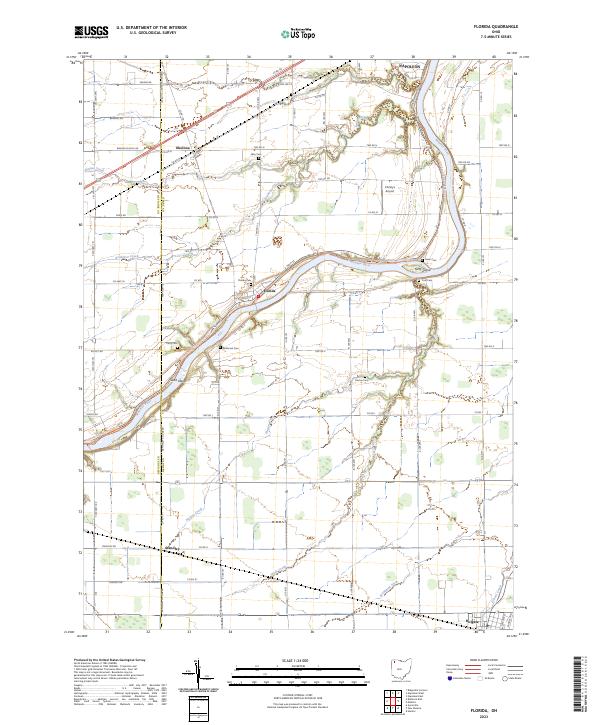 Florida topographic map thumbnail