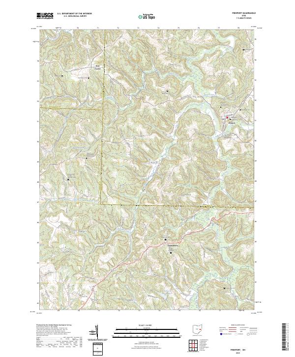 Freeport topographic map thumbnail