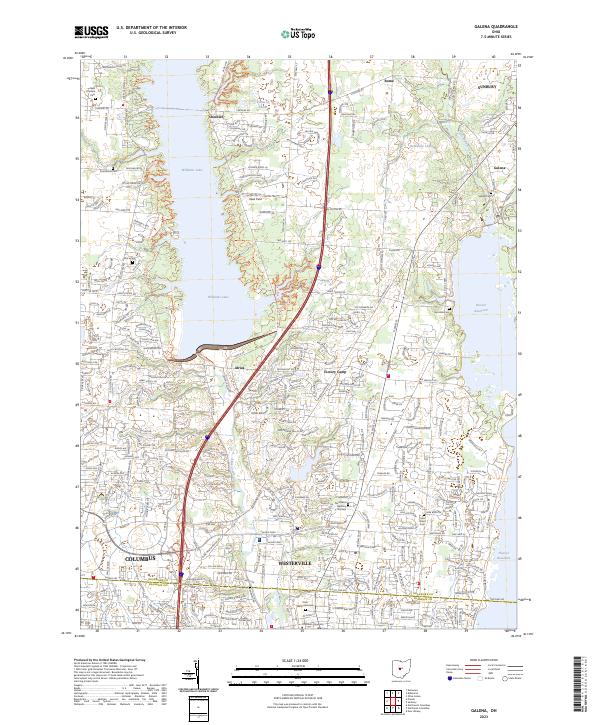 Galena topographic map thumbnail