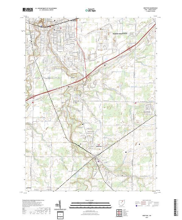 Grafton topographic map thumbnail
