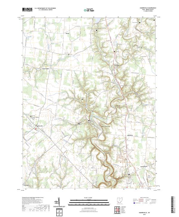 Hamersville topographic map thumbnail