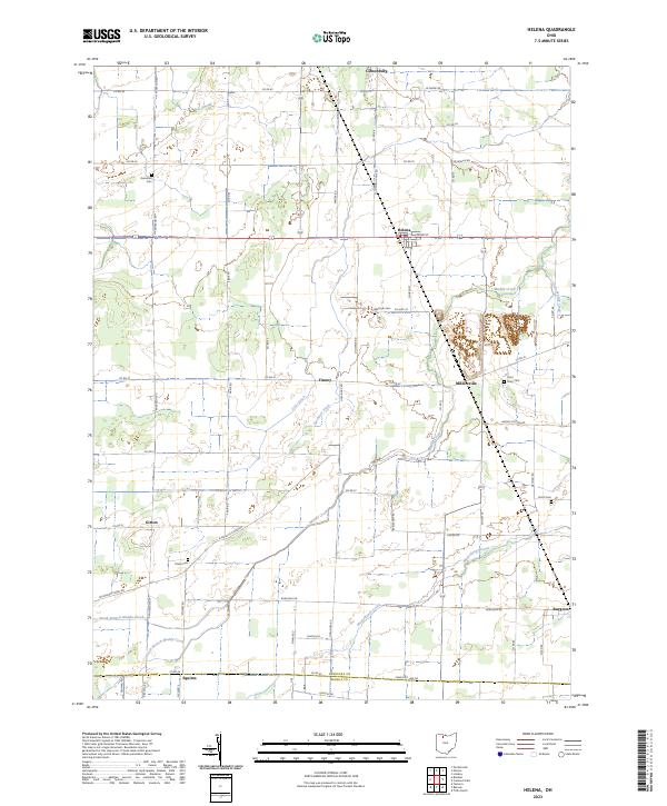 Helena topographic map thumbnail