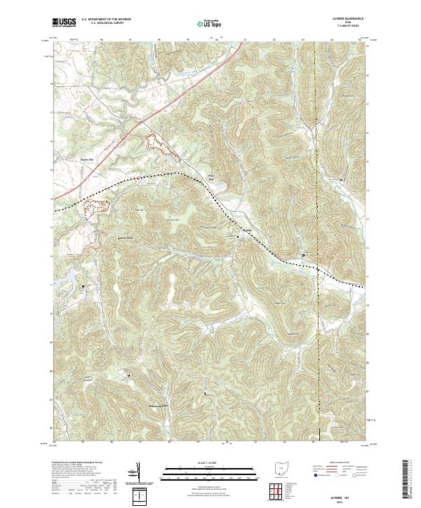 Jaybird topographic map thumbnail