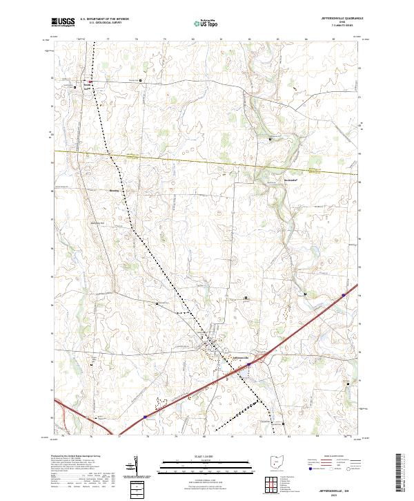 Jeffersonville topographic map thumbnail