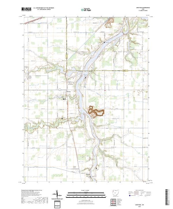 Junction topographic map thumbnail