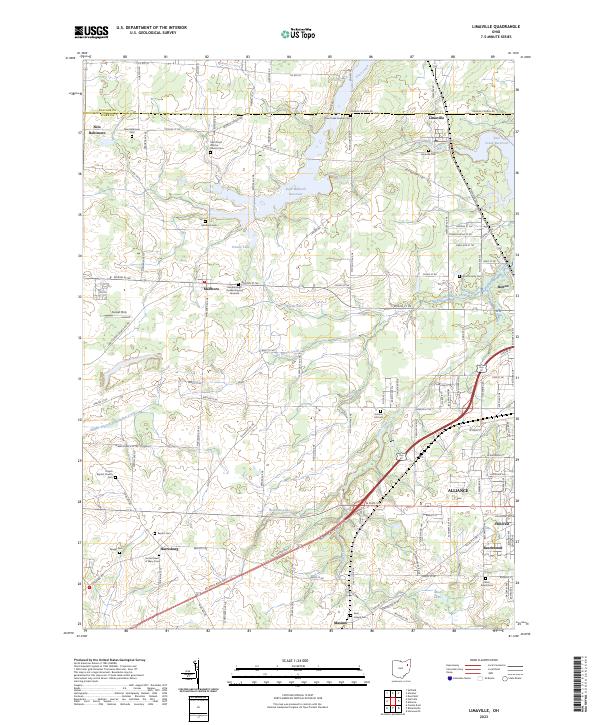 Limaville topographic map thumbnail