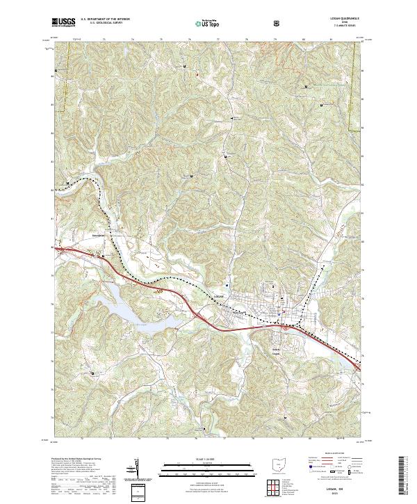 Logan topographic map thumbnail