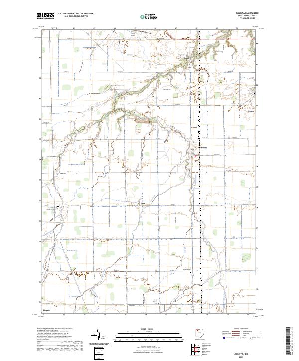 Malinta topographic map thumbnail