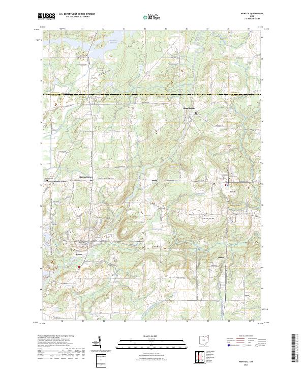 Mantua topographic map thumbnail