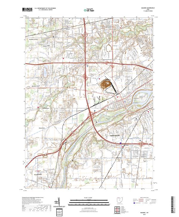 Maumee topographic map thumbnail