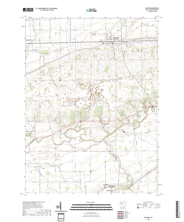McComb topographic map thumbnail