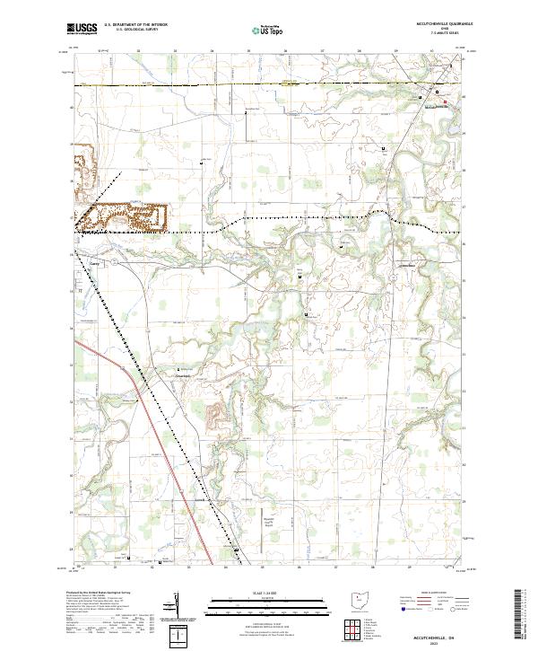 McCutchenville topographic map thumbnail
