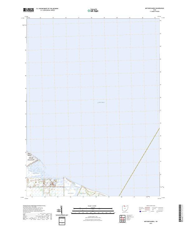 Metzger Marsh topographic map thumbnail