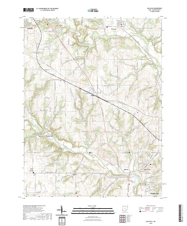 Millville topographic map thumbnail