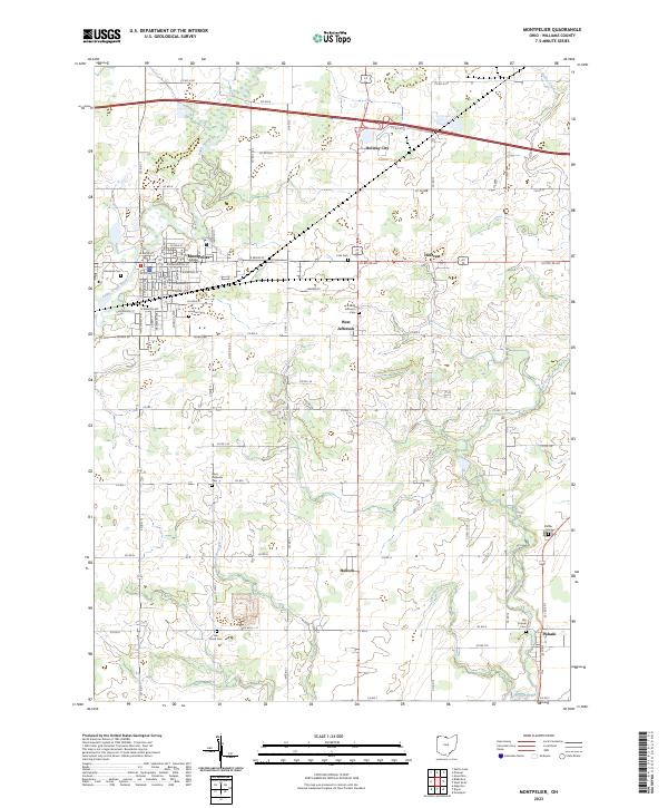 Montpelier topographic map thumbnail