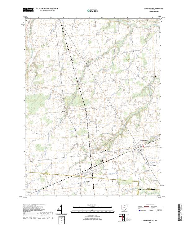 Mount Victory topographic map thumbnail