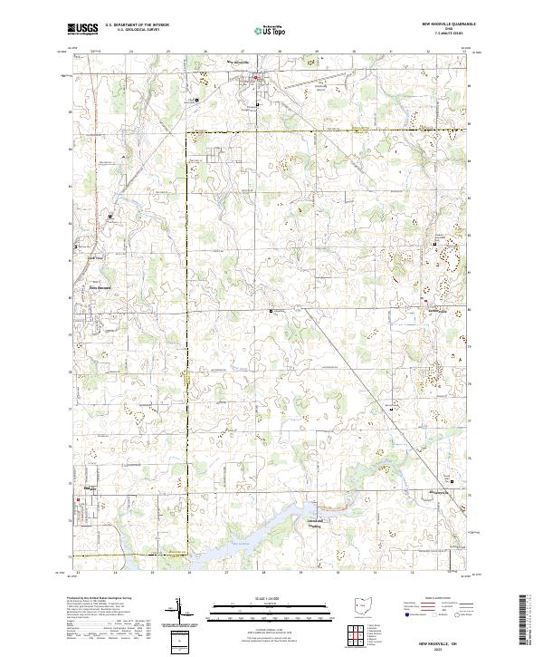 New Knoxville 2023 topographic map thumbnail