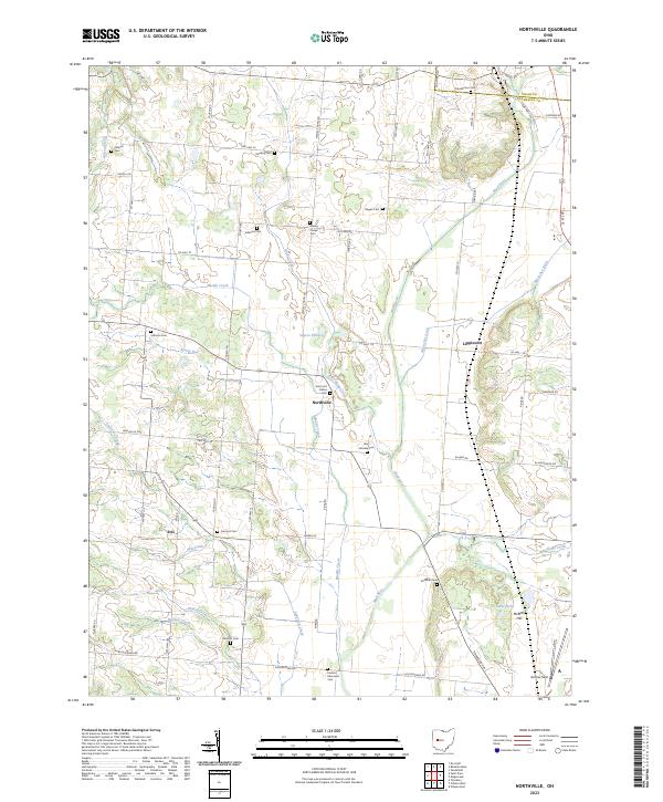 Northville 2023 topographic map thumbnail