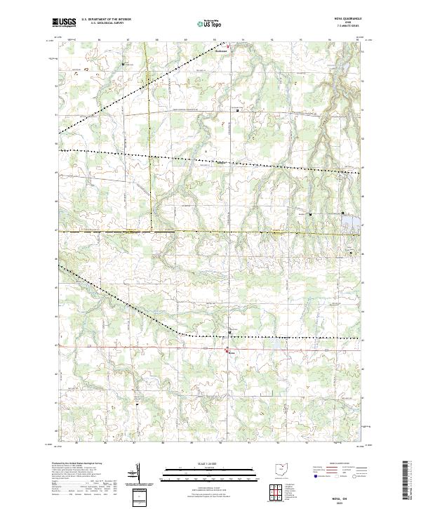 Nova 2023 topographic map thumbnail