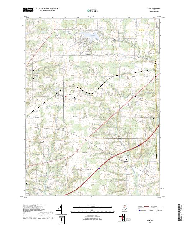 Polk 2023 topographic map thumbnail