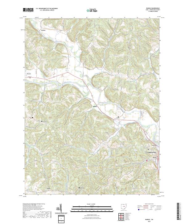 Randle 2023 topographic map thumbnail