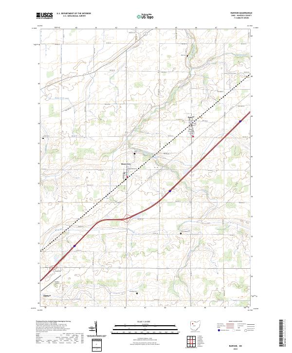 Rawson 2023 topographic map preview