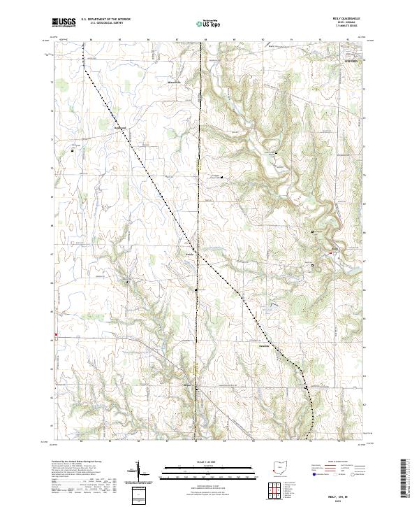 Reily 2023 topographic map thumbnail