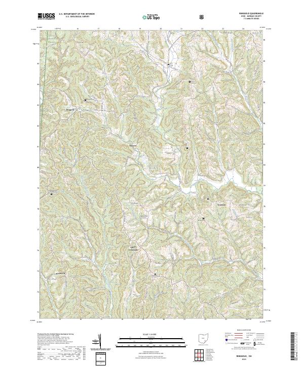 Ringgold 2023 topographic map thumbnail