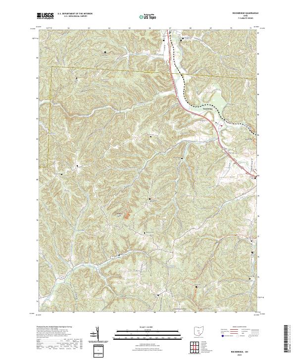 Rockbridge 2023 topographic map thumbnail