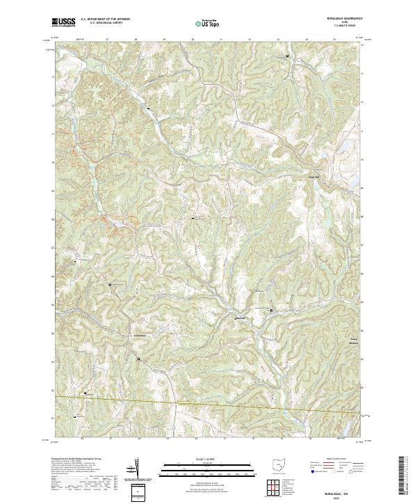 Ruraldale 2023 topographic map thumbnail