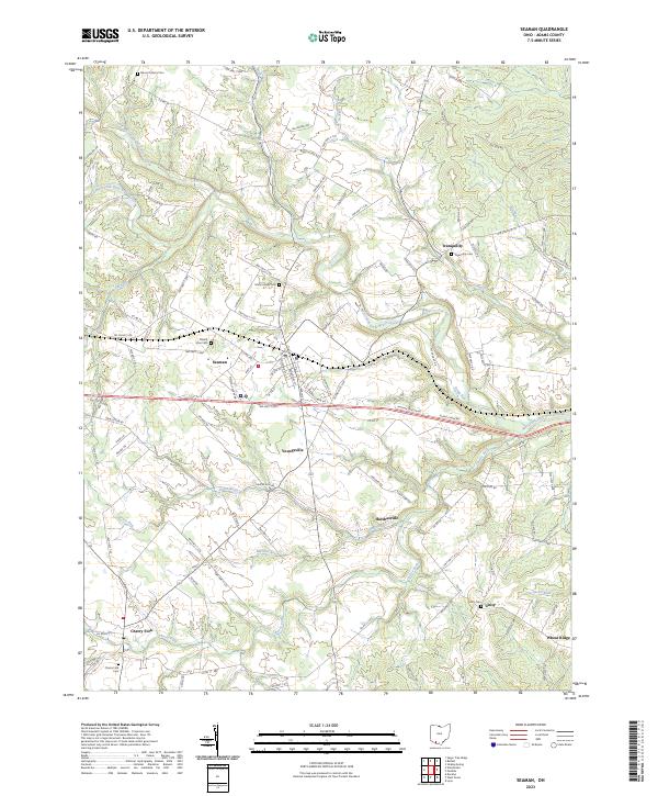 Seaman 2023 topographic map thumbnail
