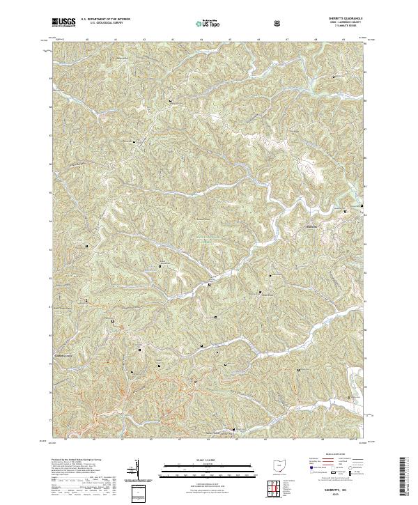 Sherritts 2023 topographic map thumbnail