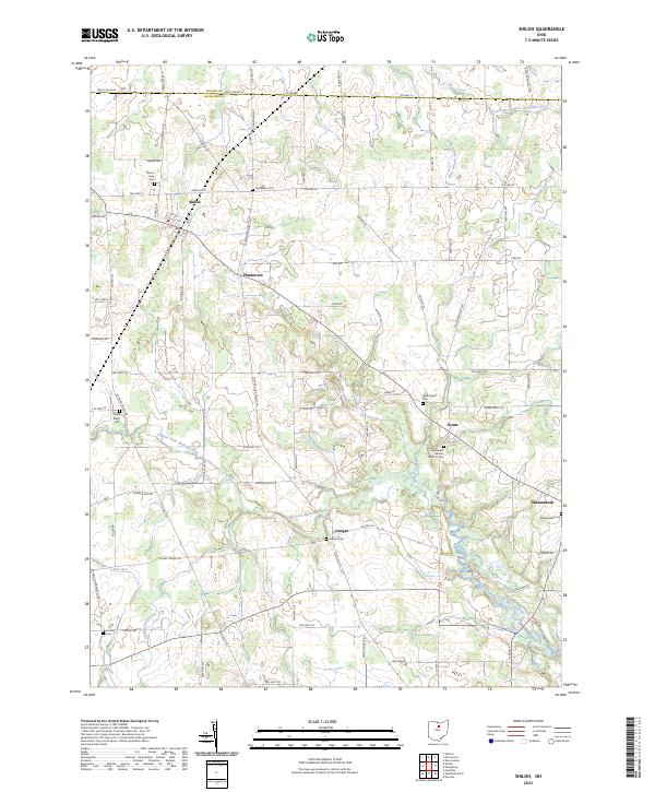 Shiloh 2023 topographic map thumbnail