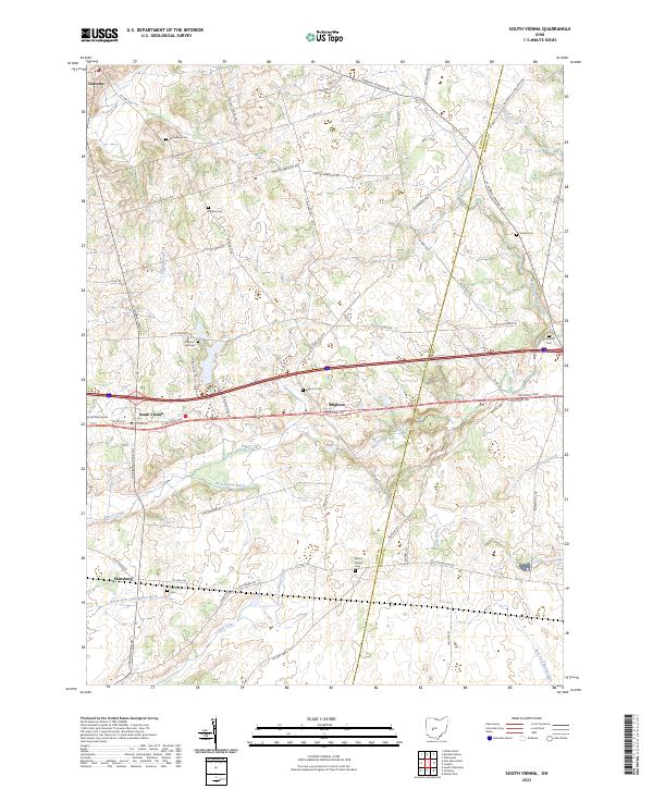 South Vienna 2023 topographic map thumbnail
