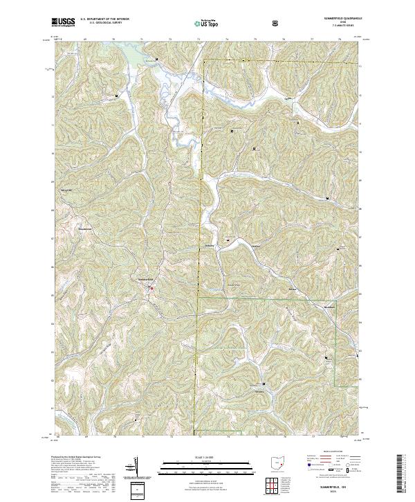 Summerfield 2023 topographic map thumbnail
