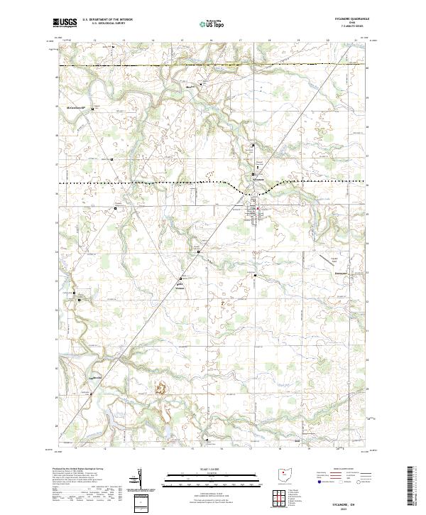 Sycamore 2023 topographic map thumbnail