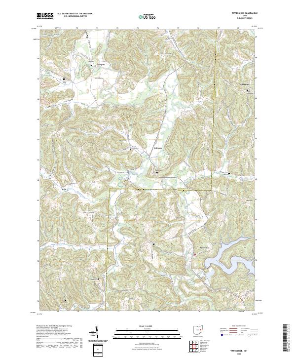 Tippecanoe 2023 topographic map thumbnail