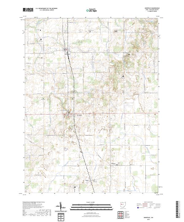 Uniopolis 2023 topographic map thumbnail