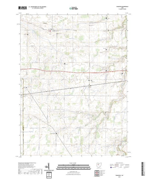 Wharton 2023 topographic map thumbnail
