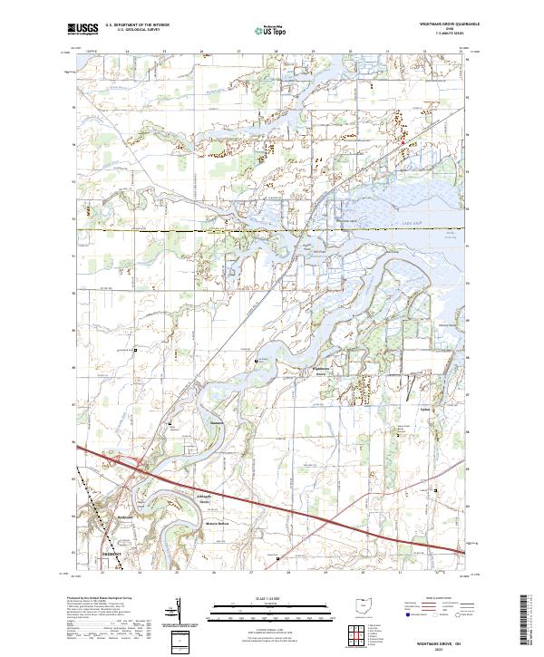 Wightmans Grove 2023 topographic map thumbnail