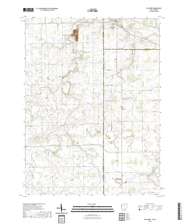 Willshire 2023 topographic map thumbnail