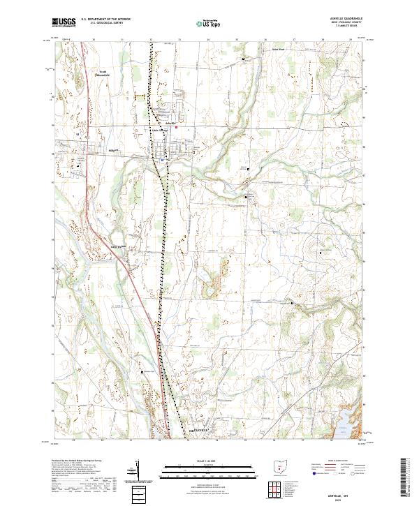 Ashville topographic map thumbnail