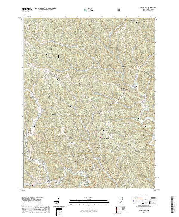 Graysville topographic map thumbnail