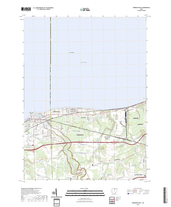 Vermilion East topographic map thumbnail