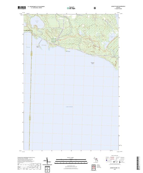 Albany Island topographic map thumbnail