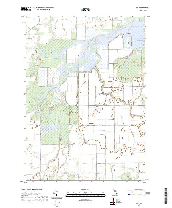 Alicia topographic map thumbnail