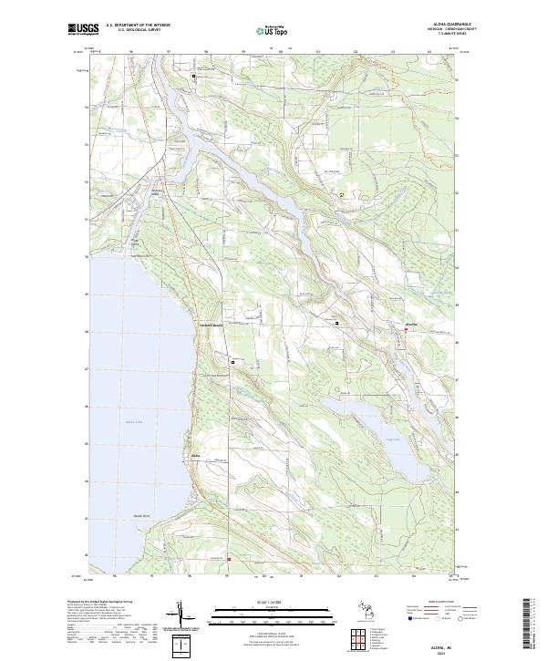 Aloha topographic map thumbnail
