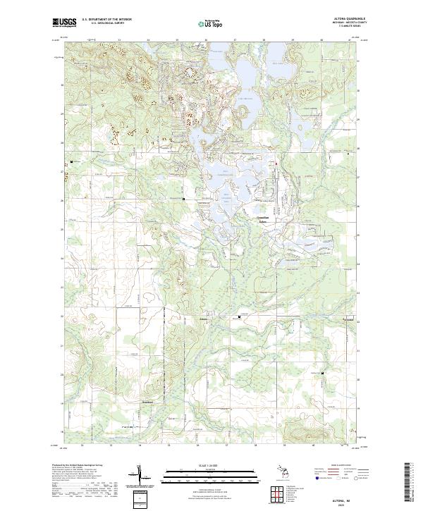 Altona topographic map thumbnail