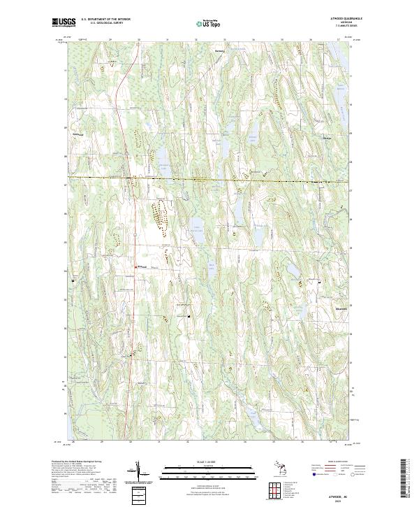 Atwood topographic map thumbnail